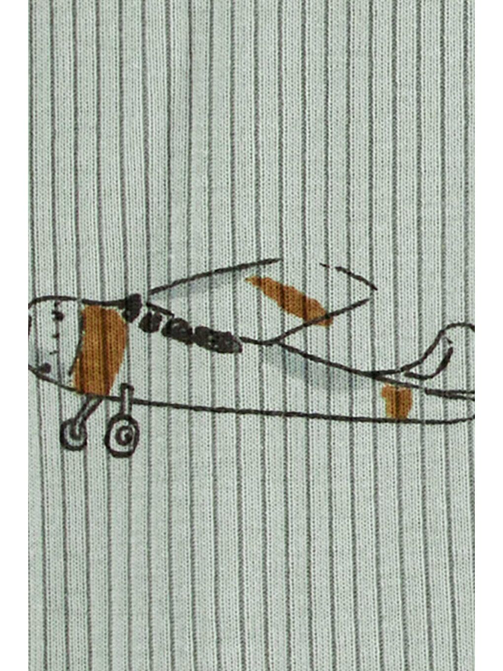 Yeşil Erkek Bebek Uyku Tulumu-1