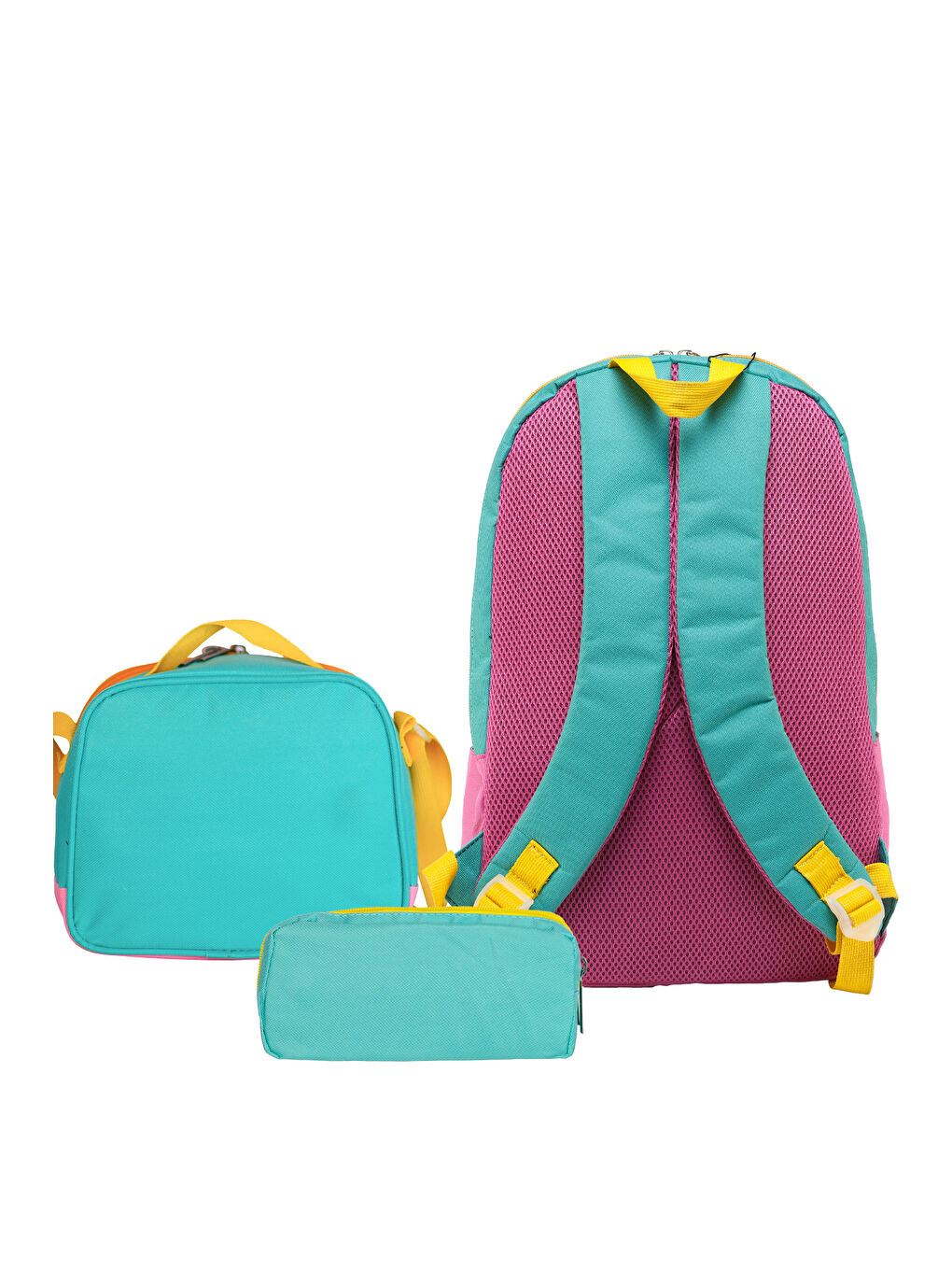 Be Happy Çift Ana Bölmeli Unisex Çocuk İlkokul Çanta Set-1