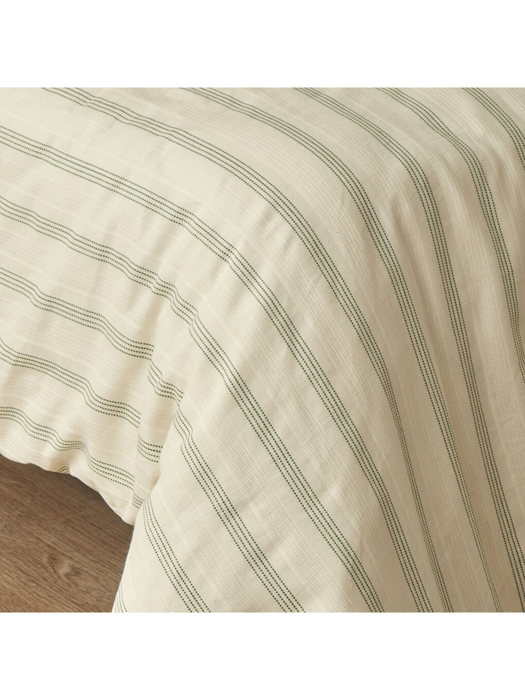 %100 Pamuk Valeria Çift Kişilik Nevresim Takımı Yeşil (200x220 cm)-3