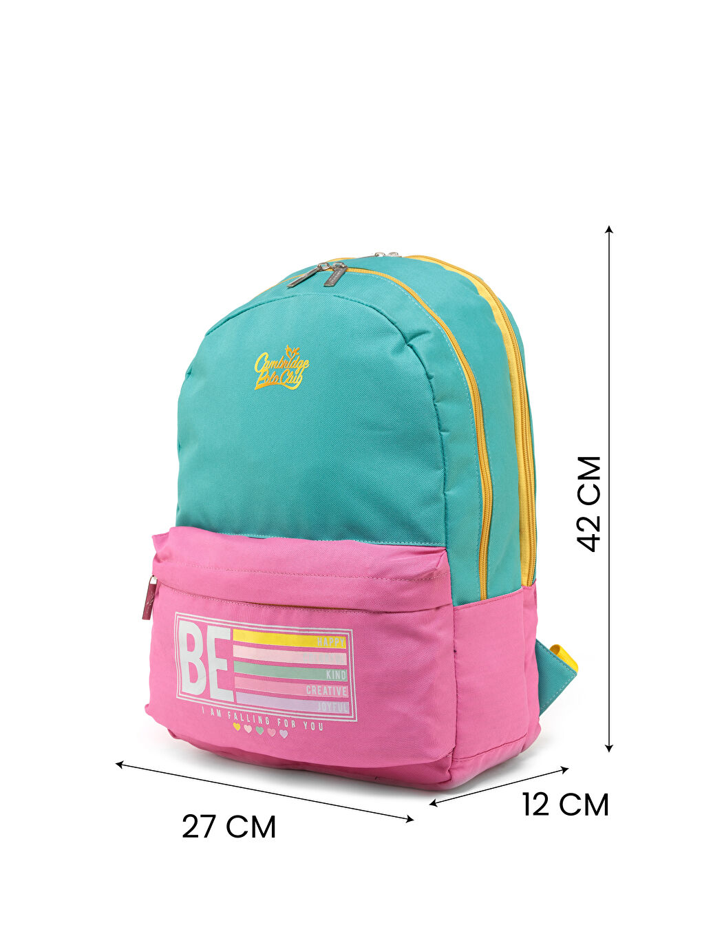 Be Happy Çift Ana Bölmeli Unisex Çocuk İlkokul Çanta Set-2