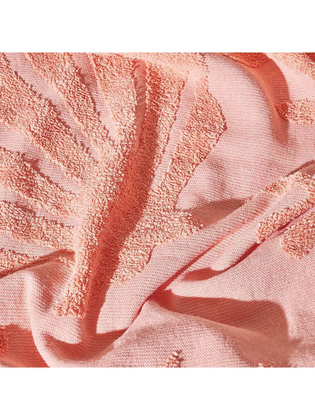 Wendy Pamuklu Plaj Havlusu Mercan (75x150 cm)-1