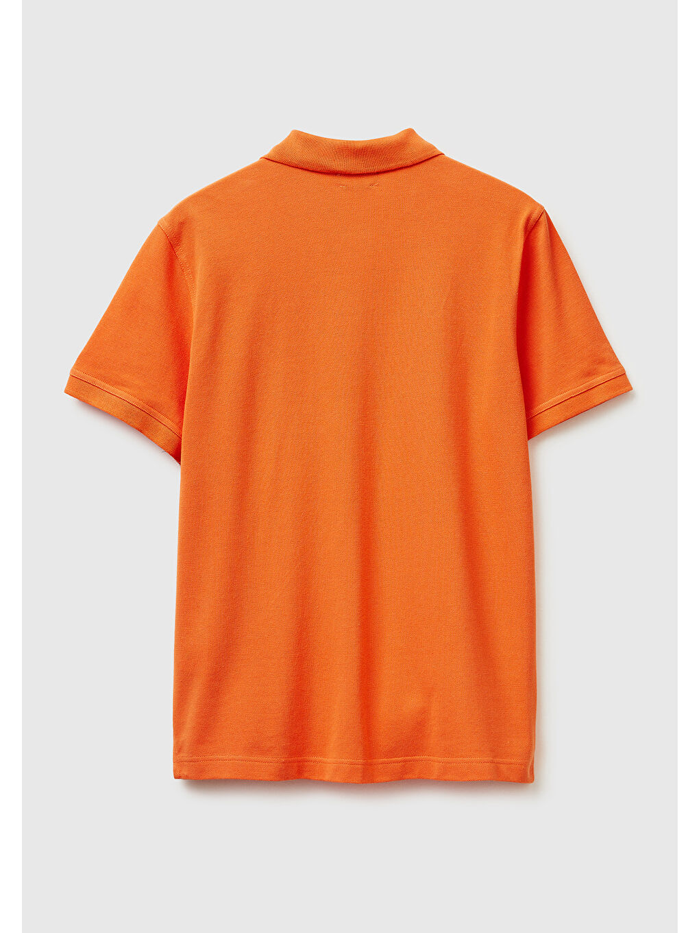 Erkek Turuncu Regular Fit Kısa Kollu Polo T-Shirt-1