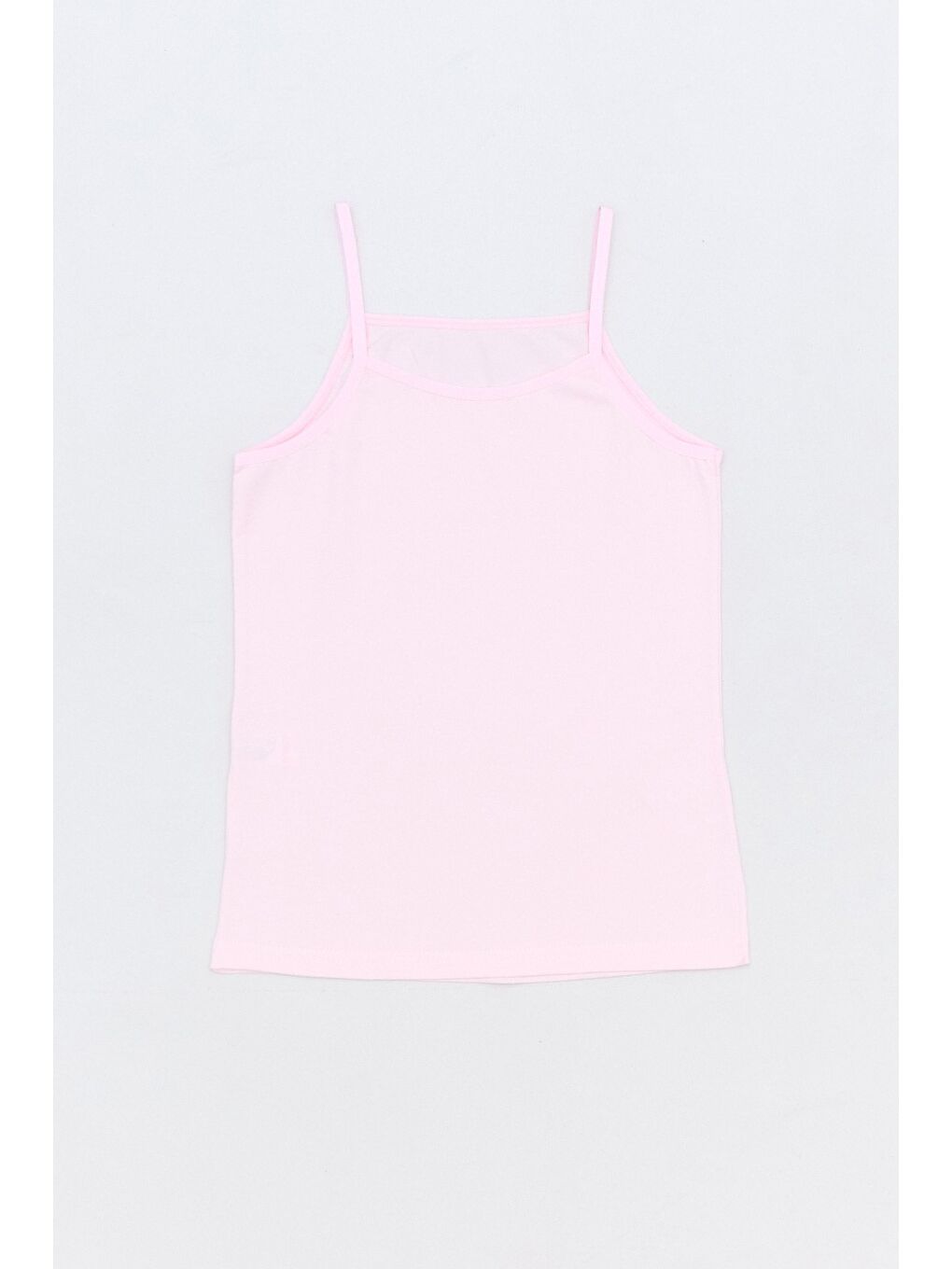 Pembe Balerin Baskılı 3 Lü Kız Çocuk Atlet-1