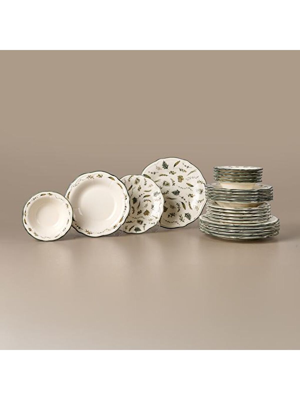 Karışık Kitchen Clara 24 Parça Yemek Takımı - Renkli-4