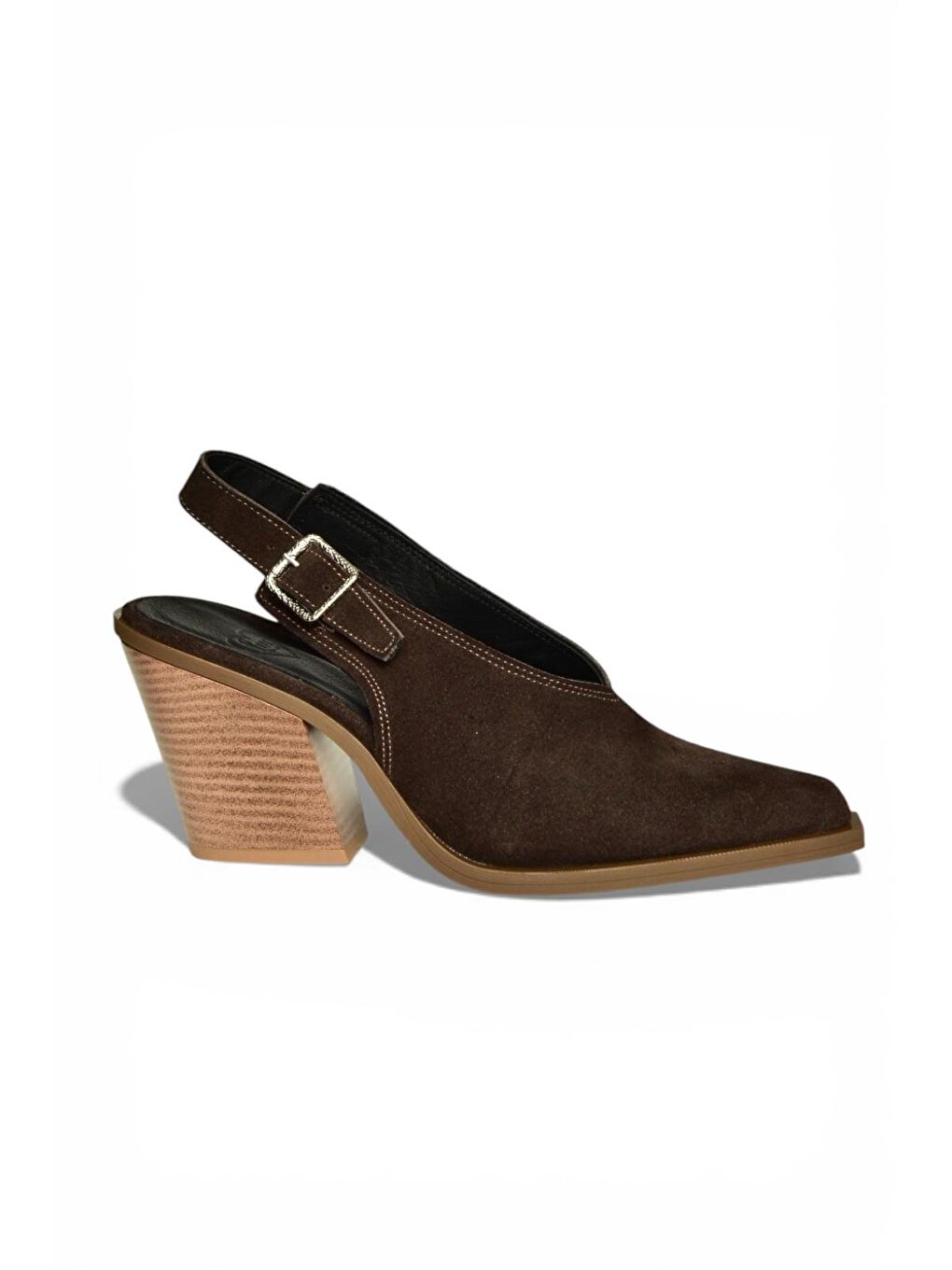 Kahverengi Kadın Topuklu Ayakkabı U654304102-2