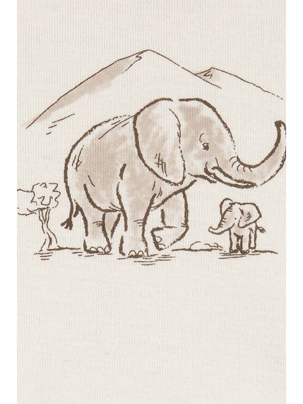 Gri Bebek 3'lü Hırkalı Set-1