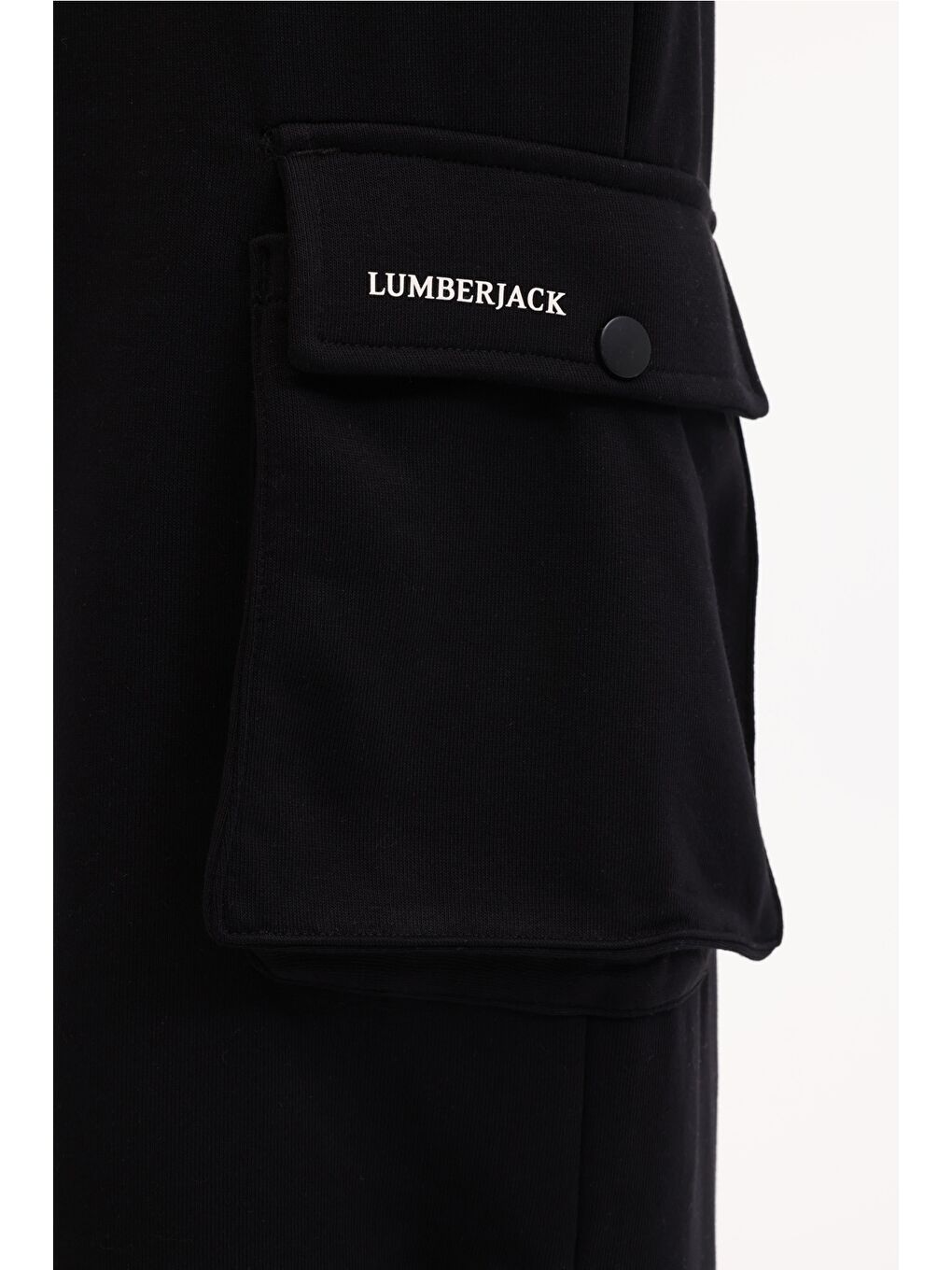 WL GAEL 22OUT25406 5FX Siyah Kadın Eşofman Altı-3