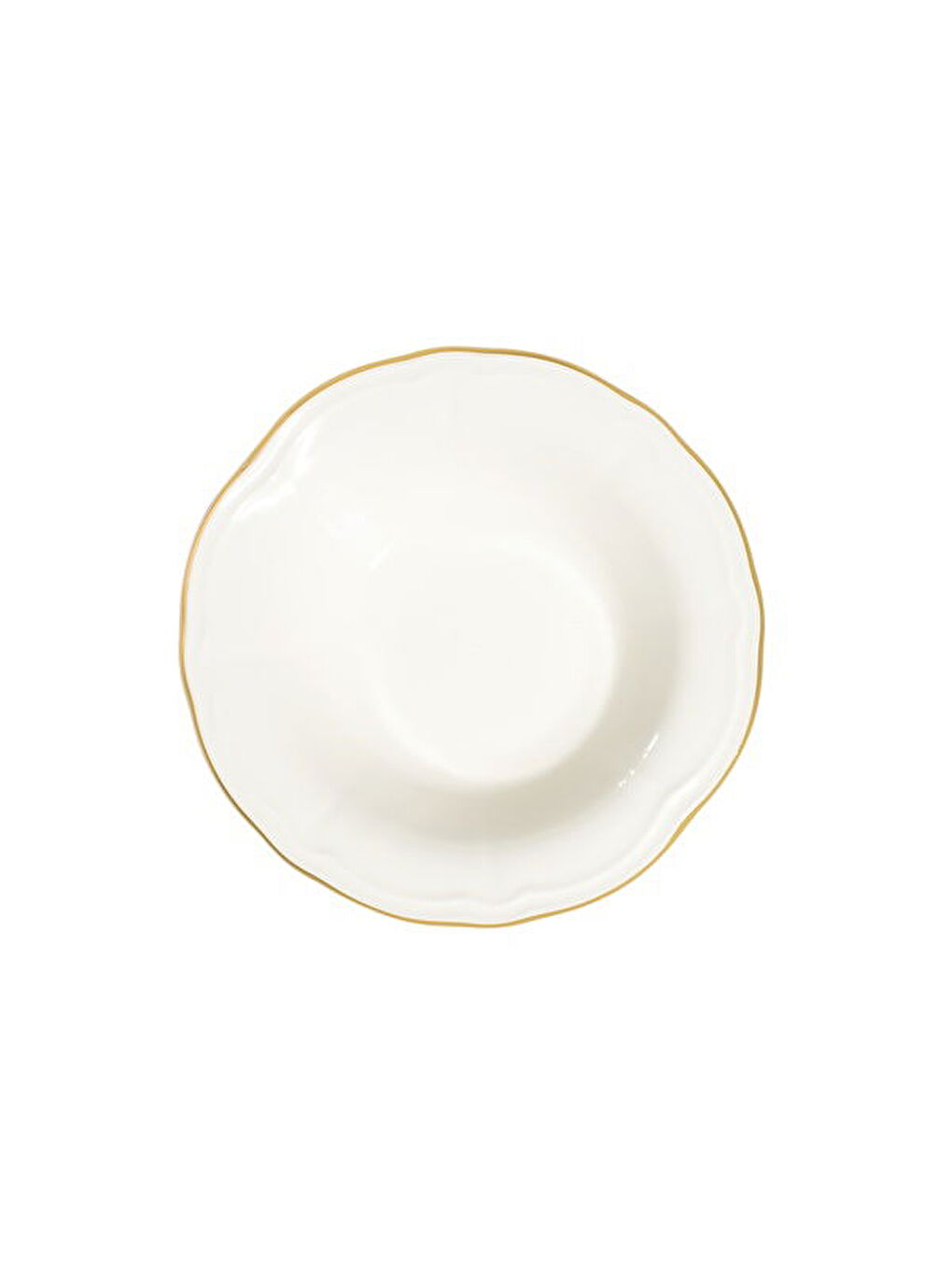 Fulya Altın File 24 Parça Yemek Takımı - Beyaz-11