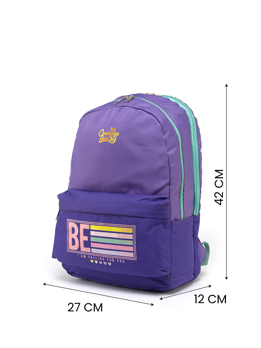 Be Happy Çift Ana Bölmeli Unisex Çocuk İlkokul Çanta Set-3