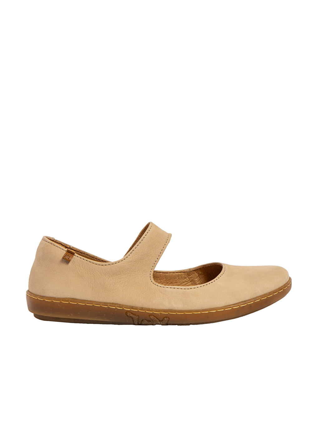 Ekru Kadın Babet N5301 NOBUCK LAVADO Cream / Coral