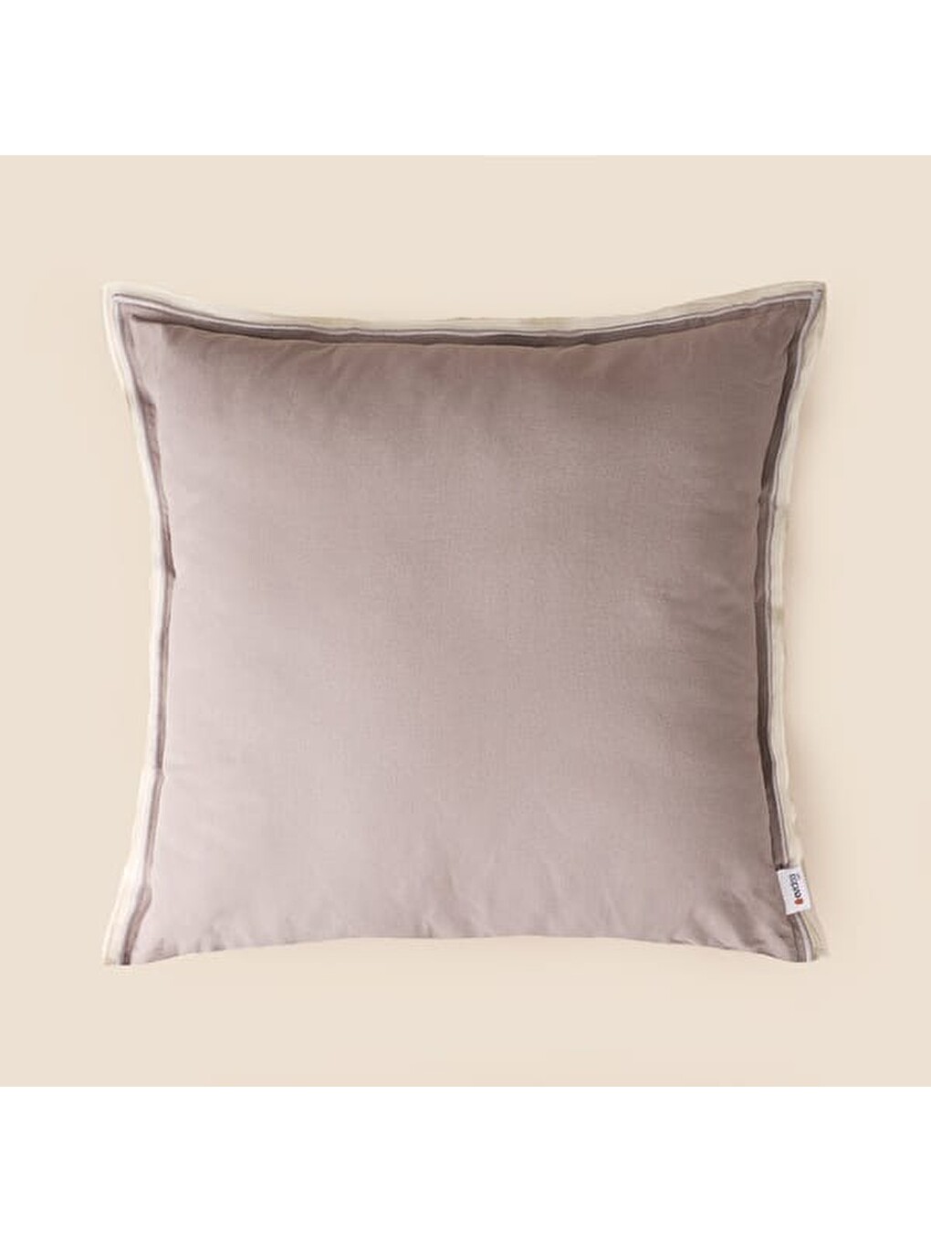 Ekru Soft Rett Kırlent - Antrasit - 50x50 cm-5