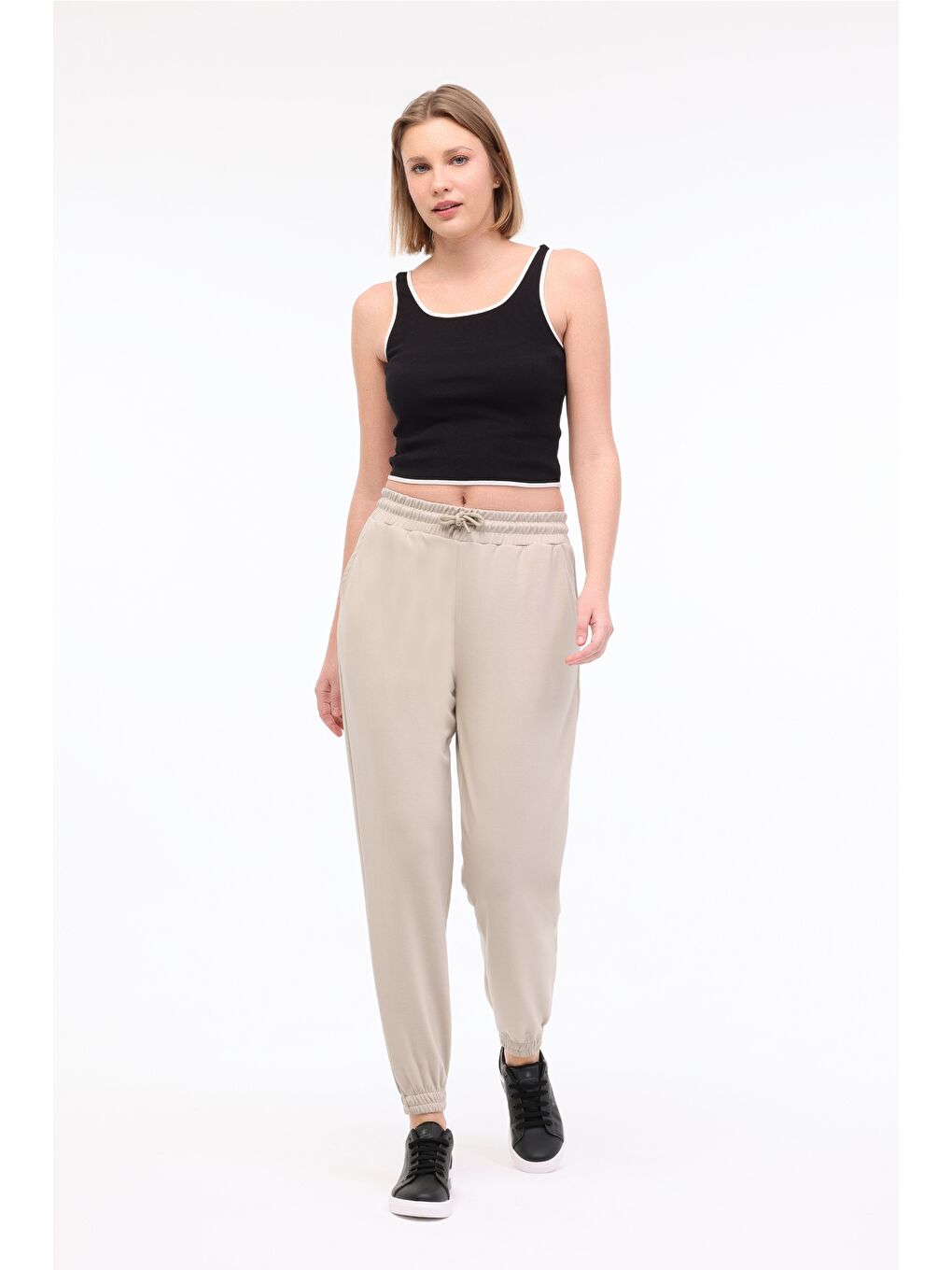 WL GAIL 22BT232 5FX Haki Kadın Eşofman Altı-2