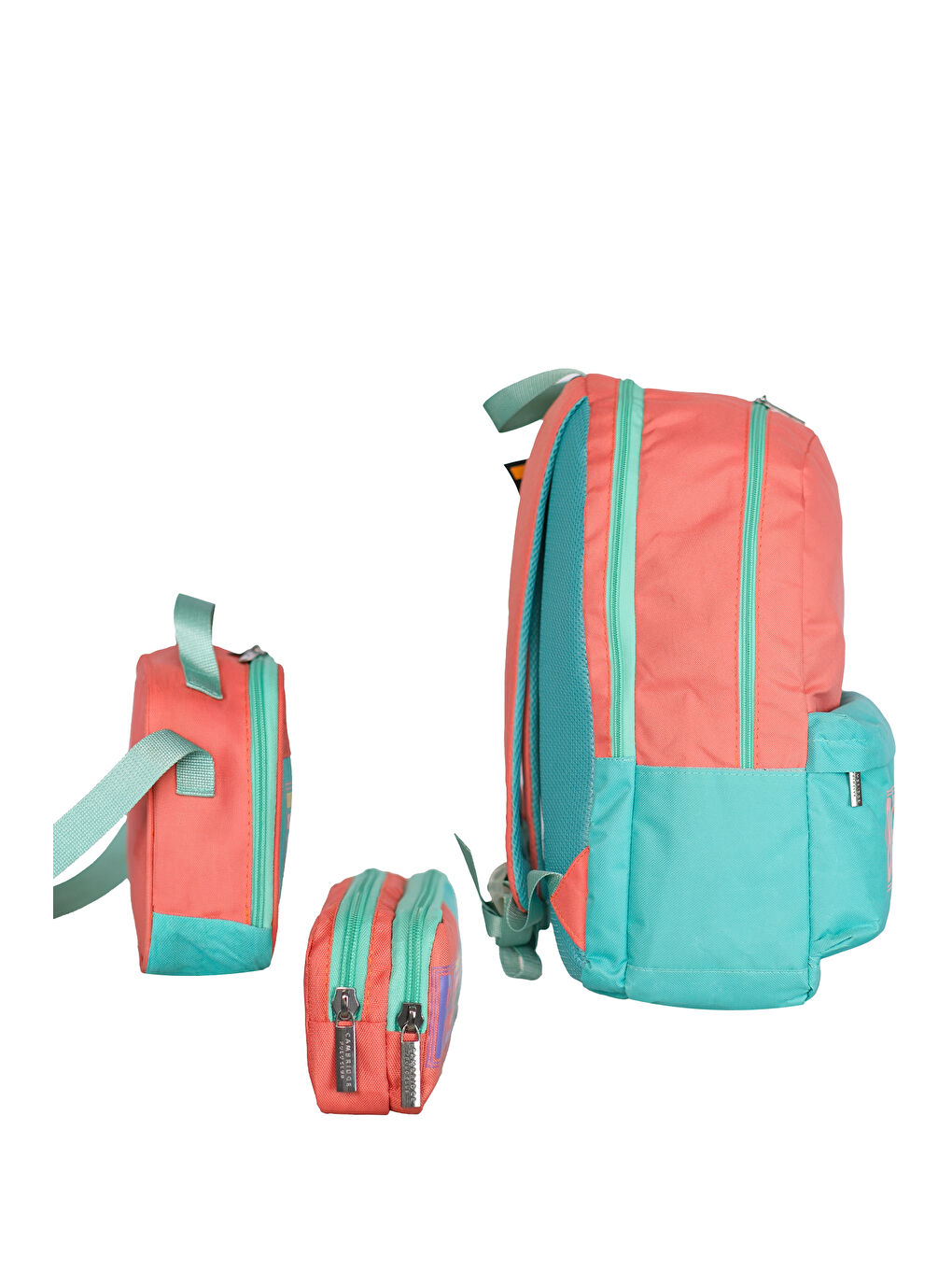 Be Happy Çift Ana Bölmeli Unisex Çocuk İlkokul Çanta Set-1