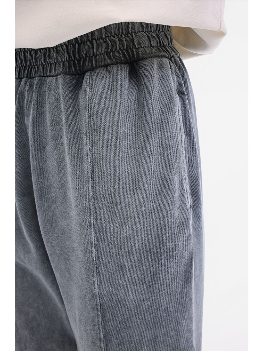 Gri WL FREYA 22SY787 5FX Antrasit Kadın Eşofman Altı-3