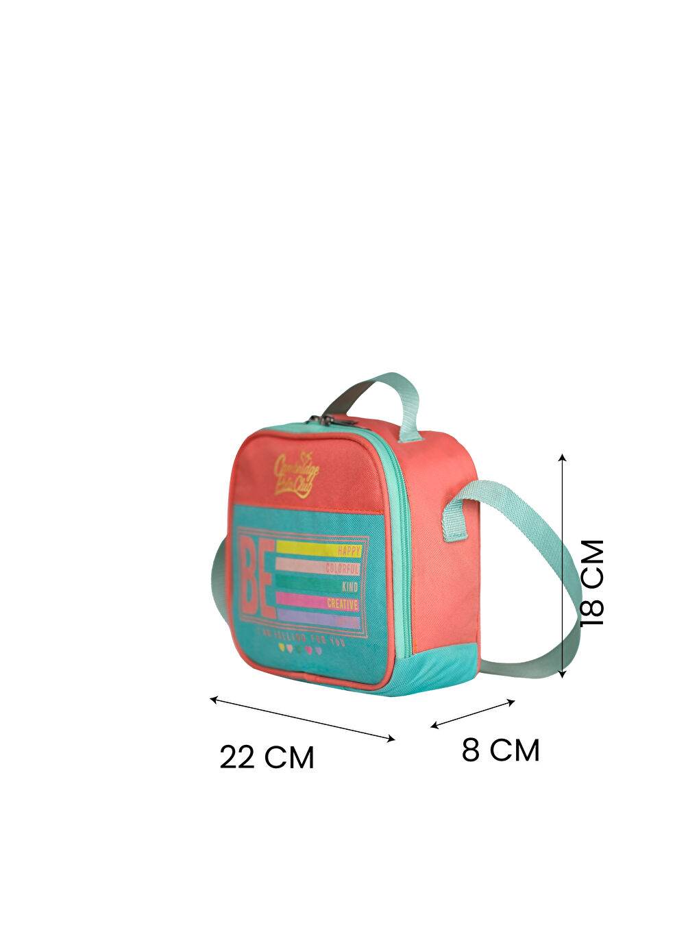 Be Happy Çift Ana Bölmeli Unisex Çocuk İlkokul Çanta Set-4