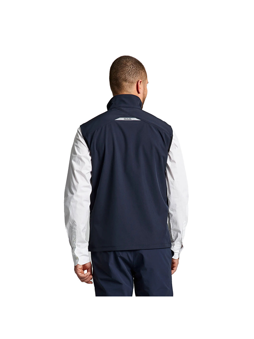 Lacivert Act Softshell Vest Erkek Mavi Yelek-3