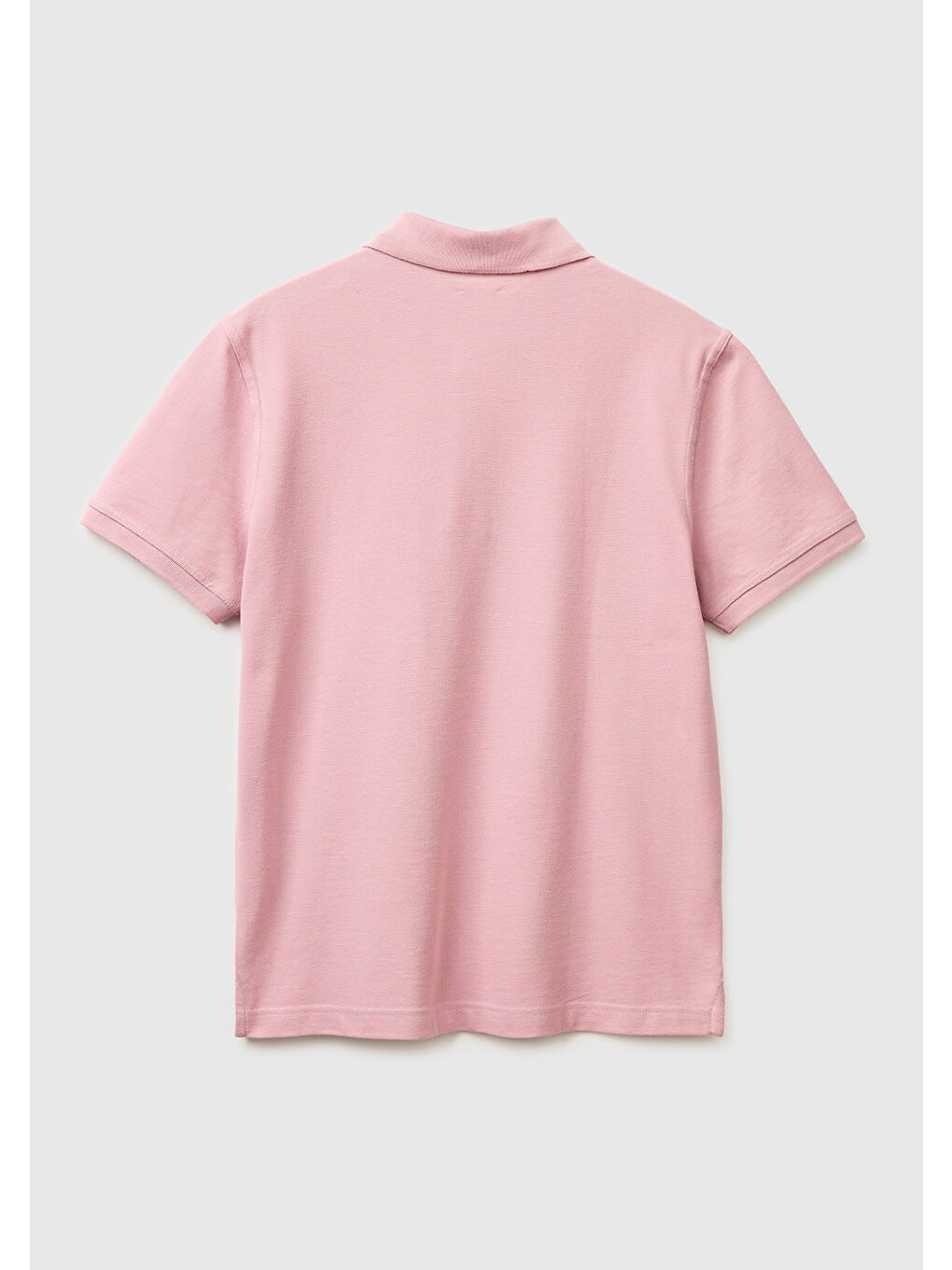 Erkek Pembe Regular Fit Kısa Kollu Polo T-Shirt-1