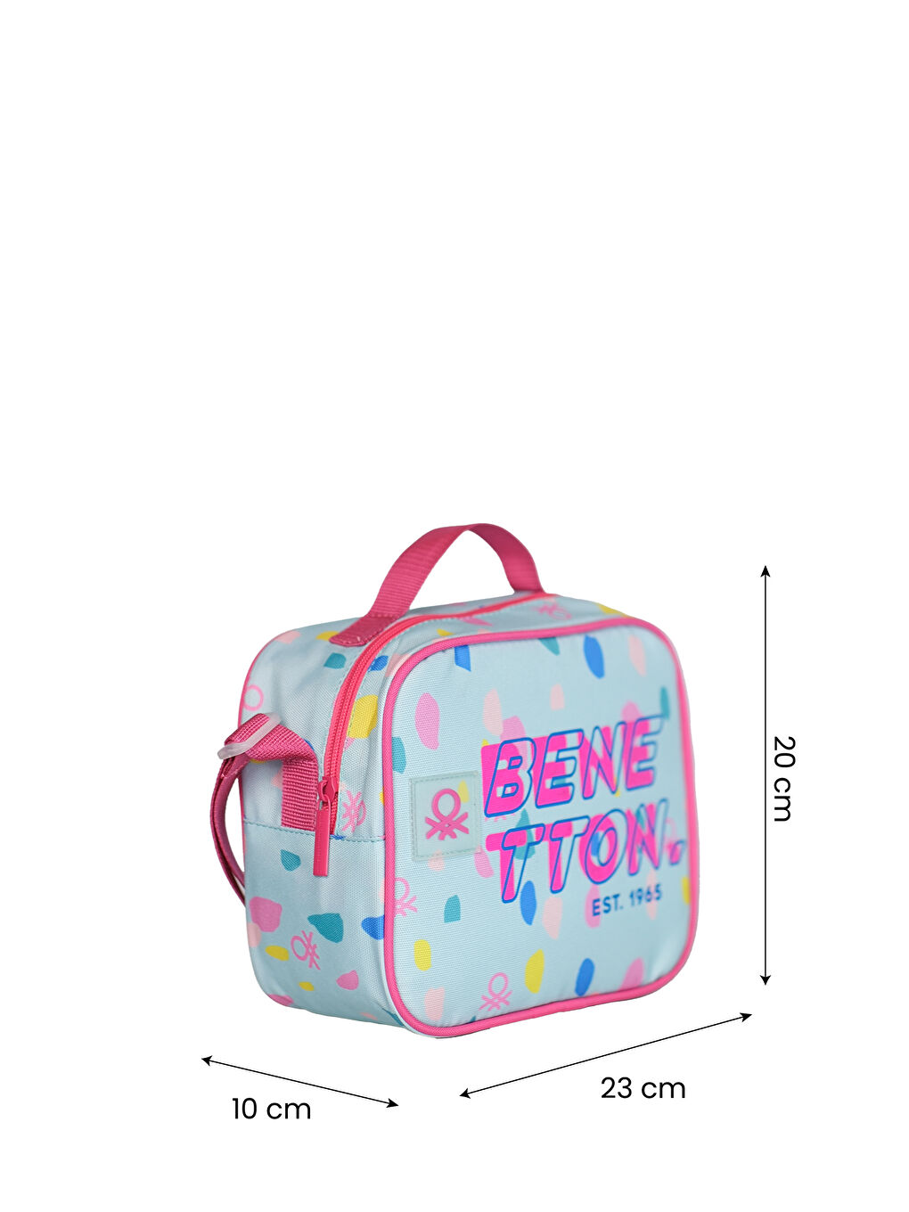 Brush Effect Kız Çocuk İlkokul Çanta Set-4