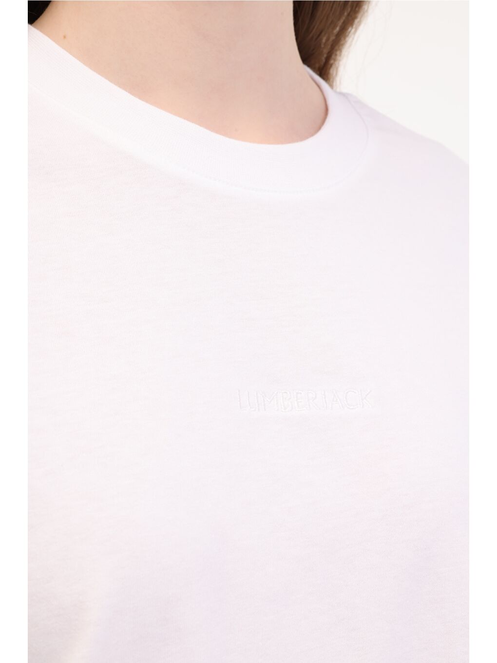 WL SAINO 11F204 5FX Beyaz Kadın Kısa Kol T-Shirt-3