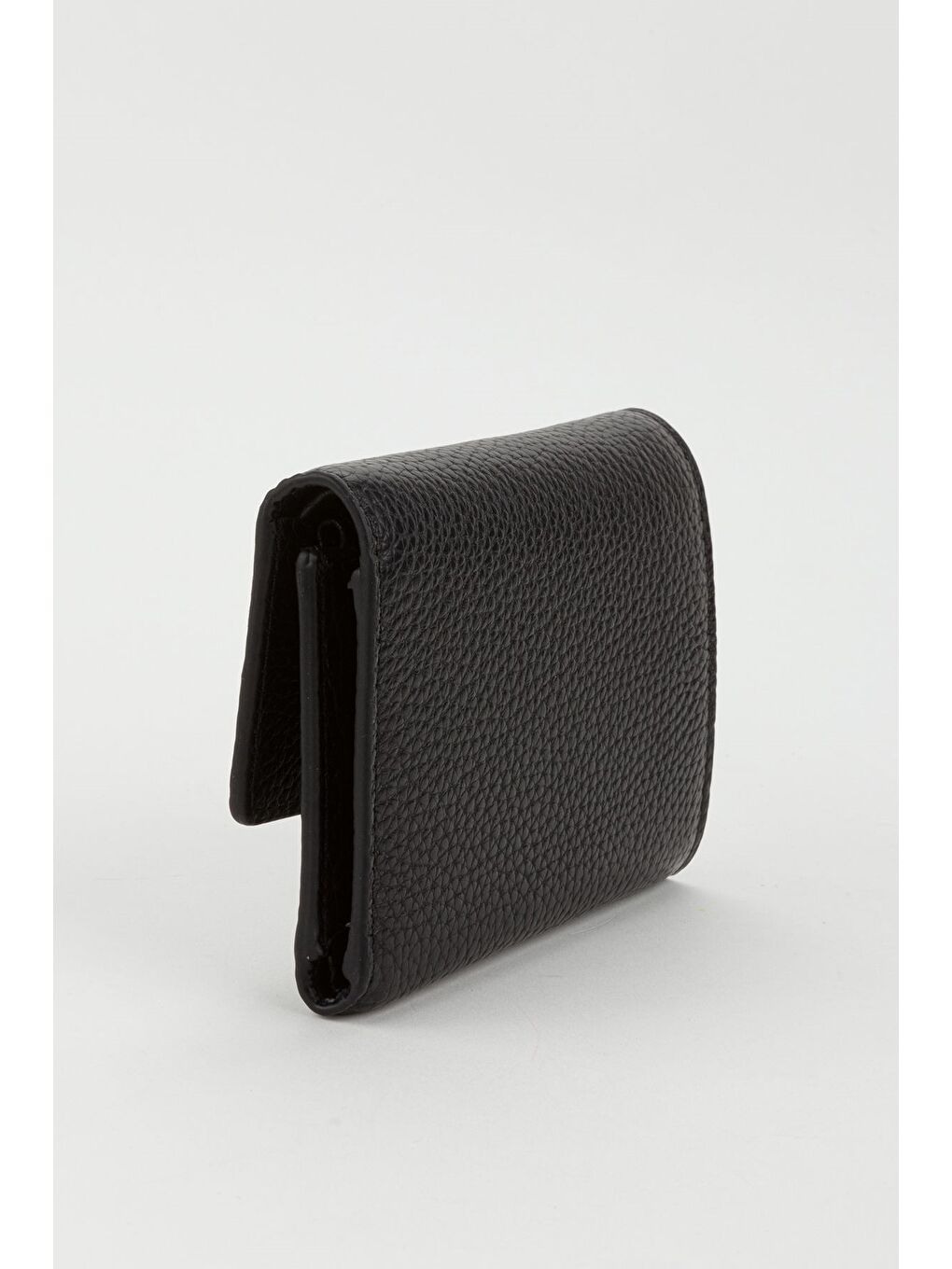 Siyah Kutulu Hakiki Deri Buz Mavi Orta Boy Kadın El Portföyü Kartlık Cüzdan-3