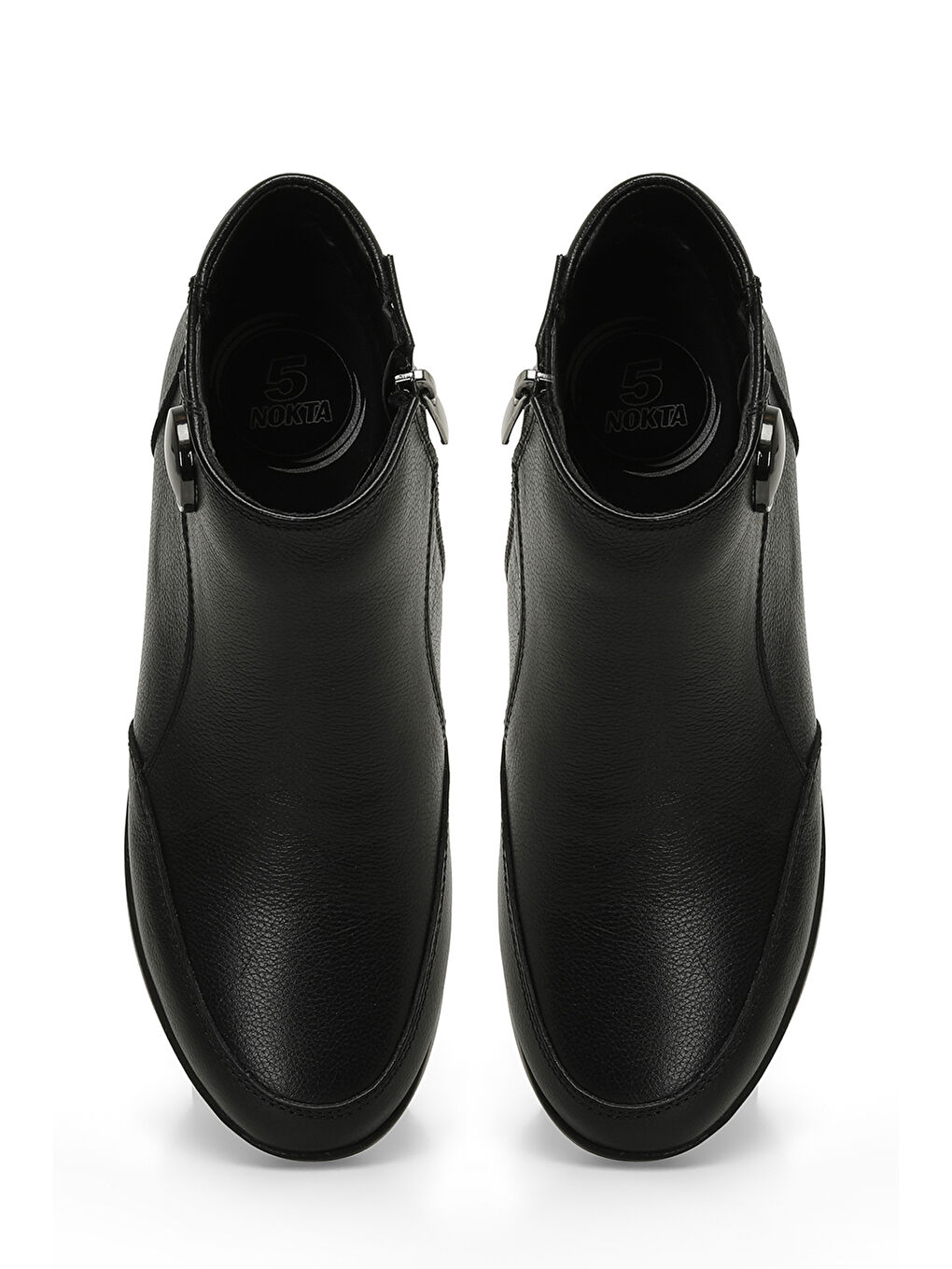 104588.Z4PR Siyah Kadın Düz Bot-3