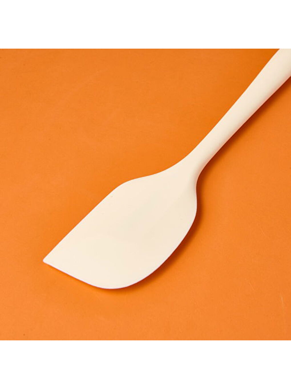 Ekru Silikon Spatula - Krem-2