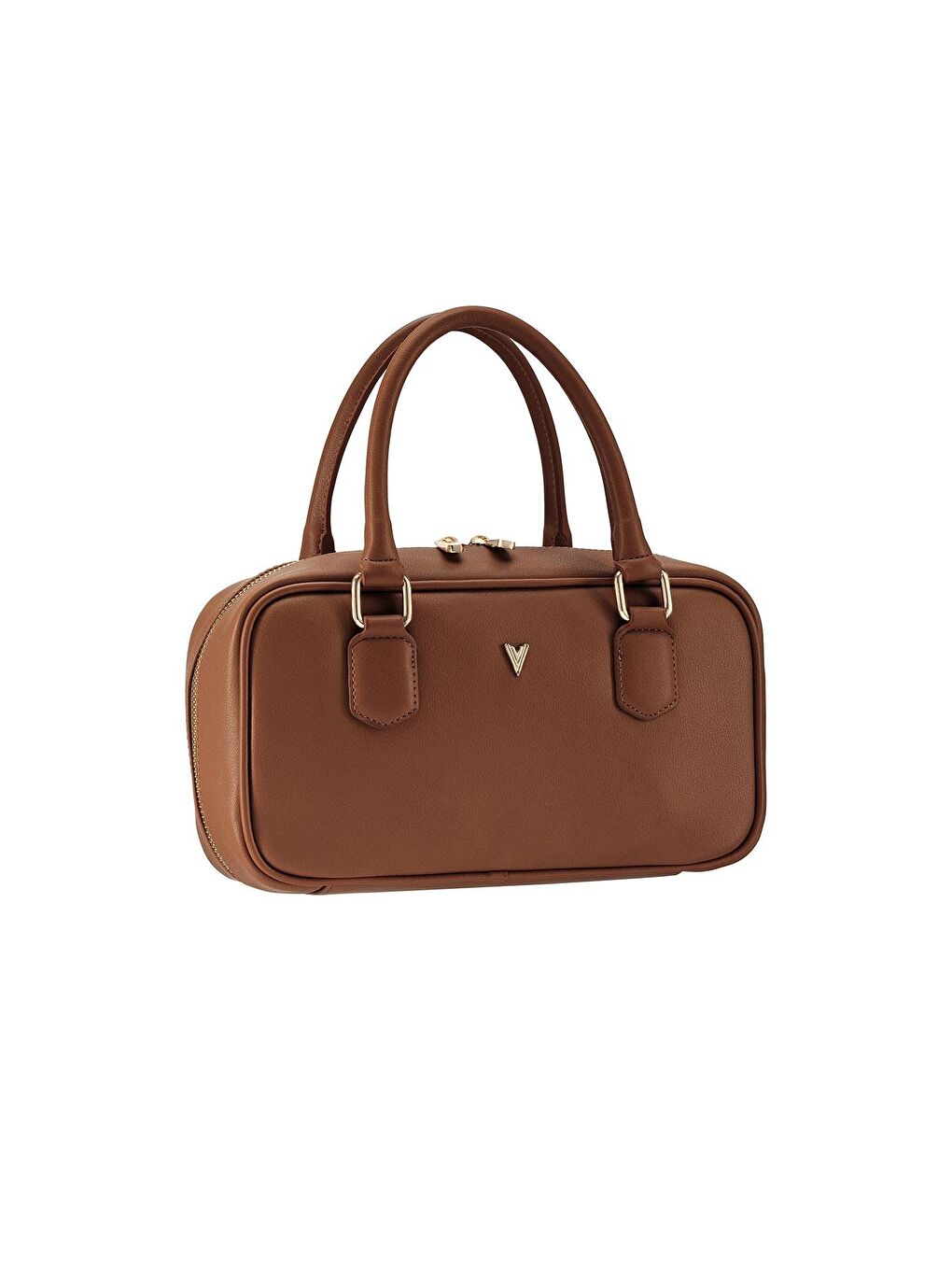 Kahverengi Lina Omuz Çantası Taba-3