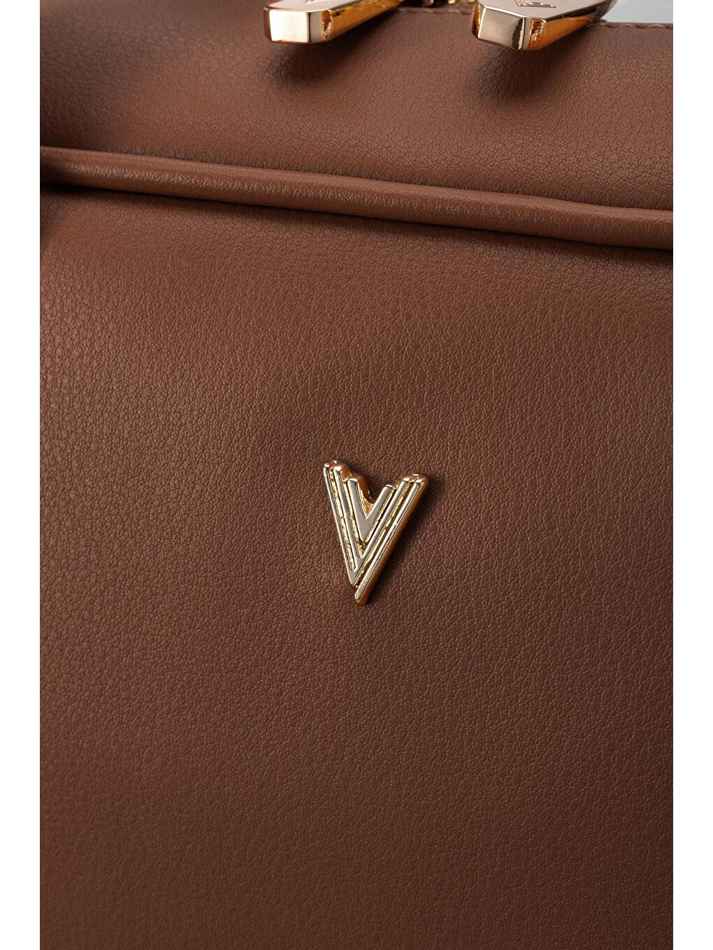 Kahverengi Lina Omuz Çantası Taba-5