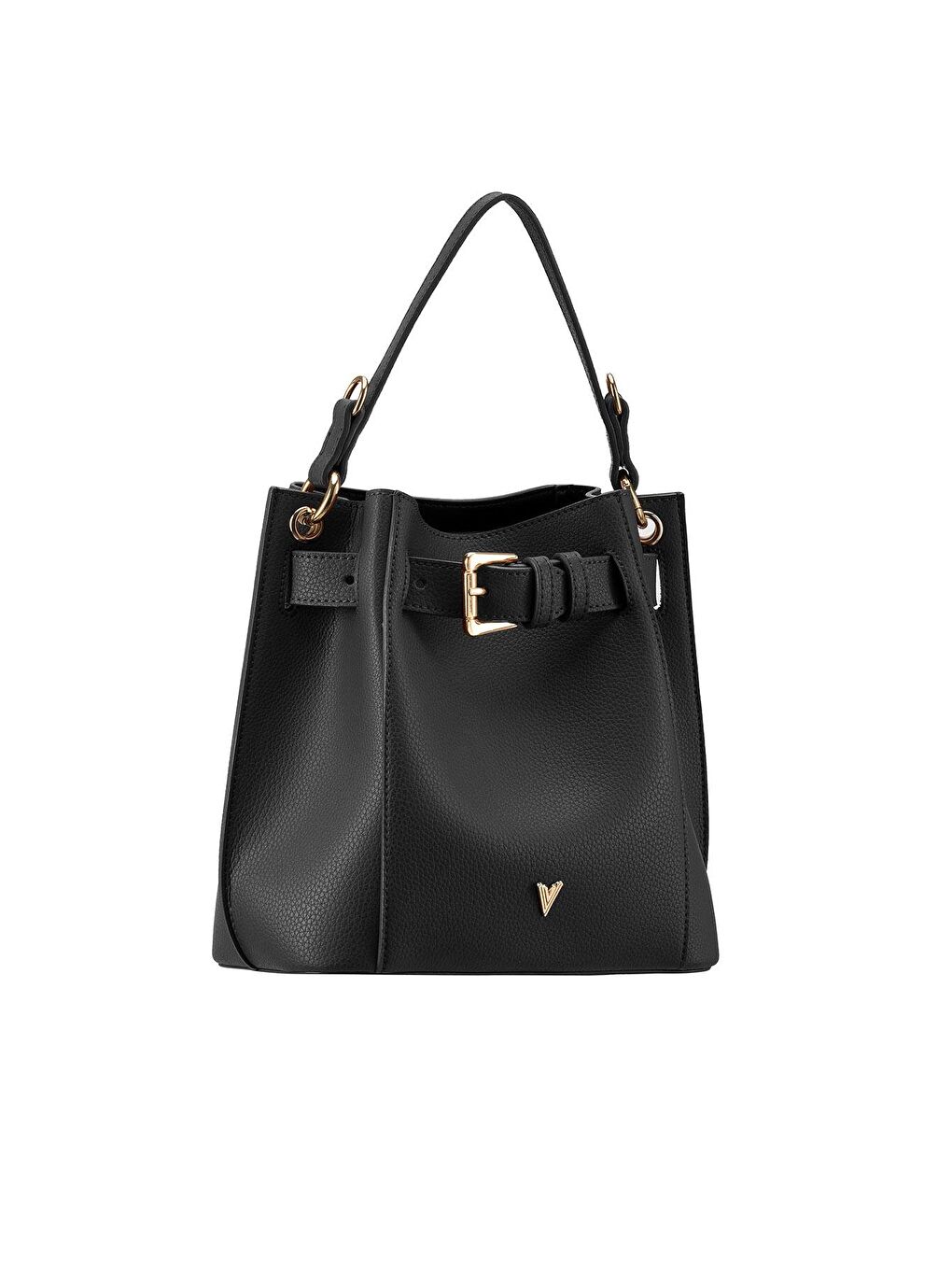 Elvira Omuz Çantası Siyah-1