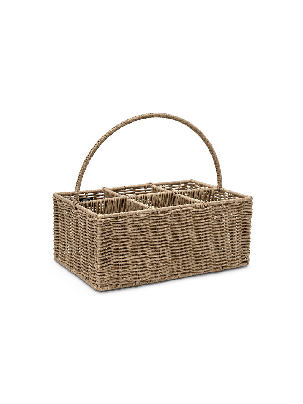 Kahverengi Şişe Taşıma Sepeti-1