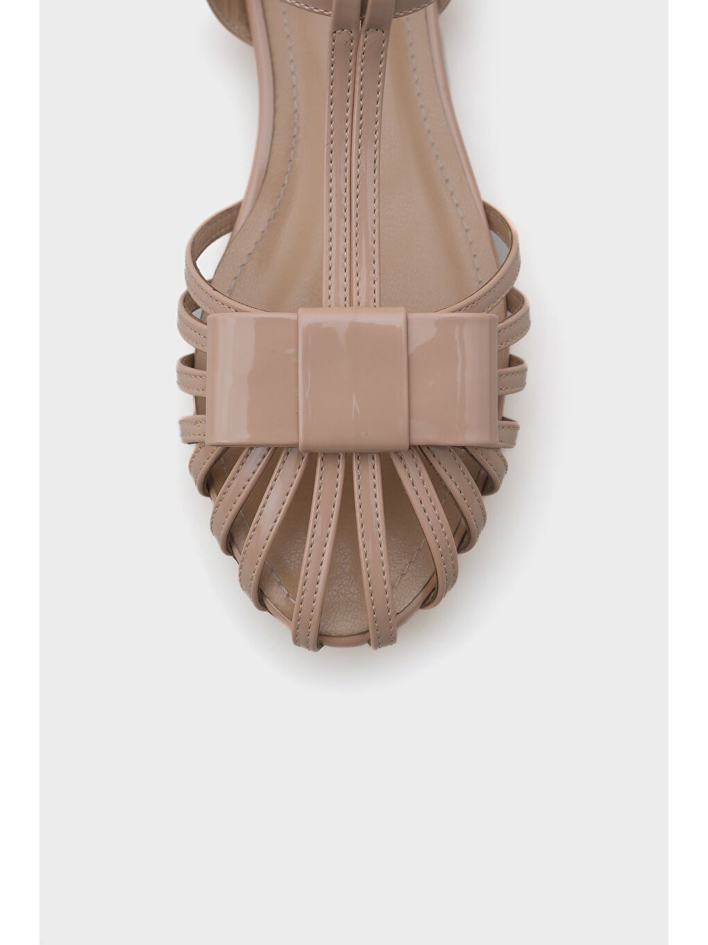 Bej Amara Kafes Örgülü Kadın Babet-2