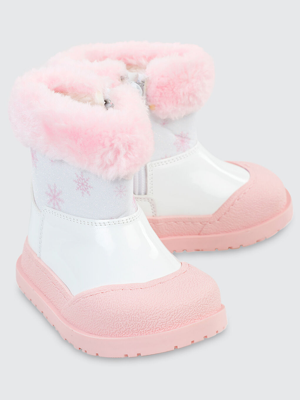 Boots Kız Çocuk Bot 21-25 Numara Beyaz-Pembe-2