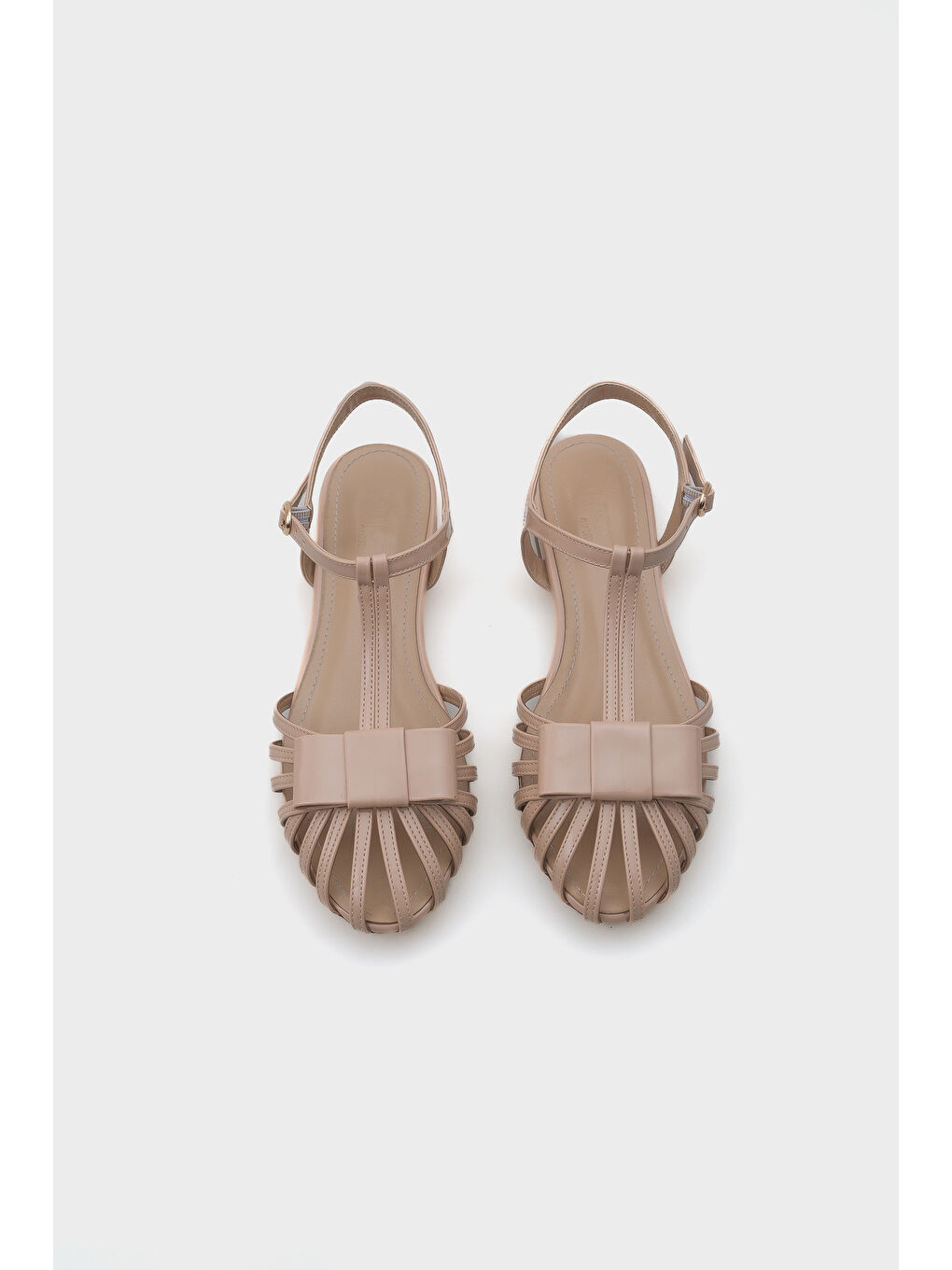 Bej Amara Kafes Örgülü Kadın Babet-5