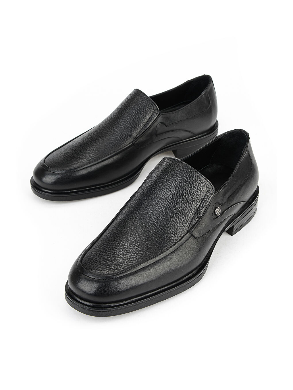 Erkek Hakiki Deri Ayakkabı 153745Z27603 Siyah-4