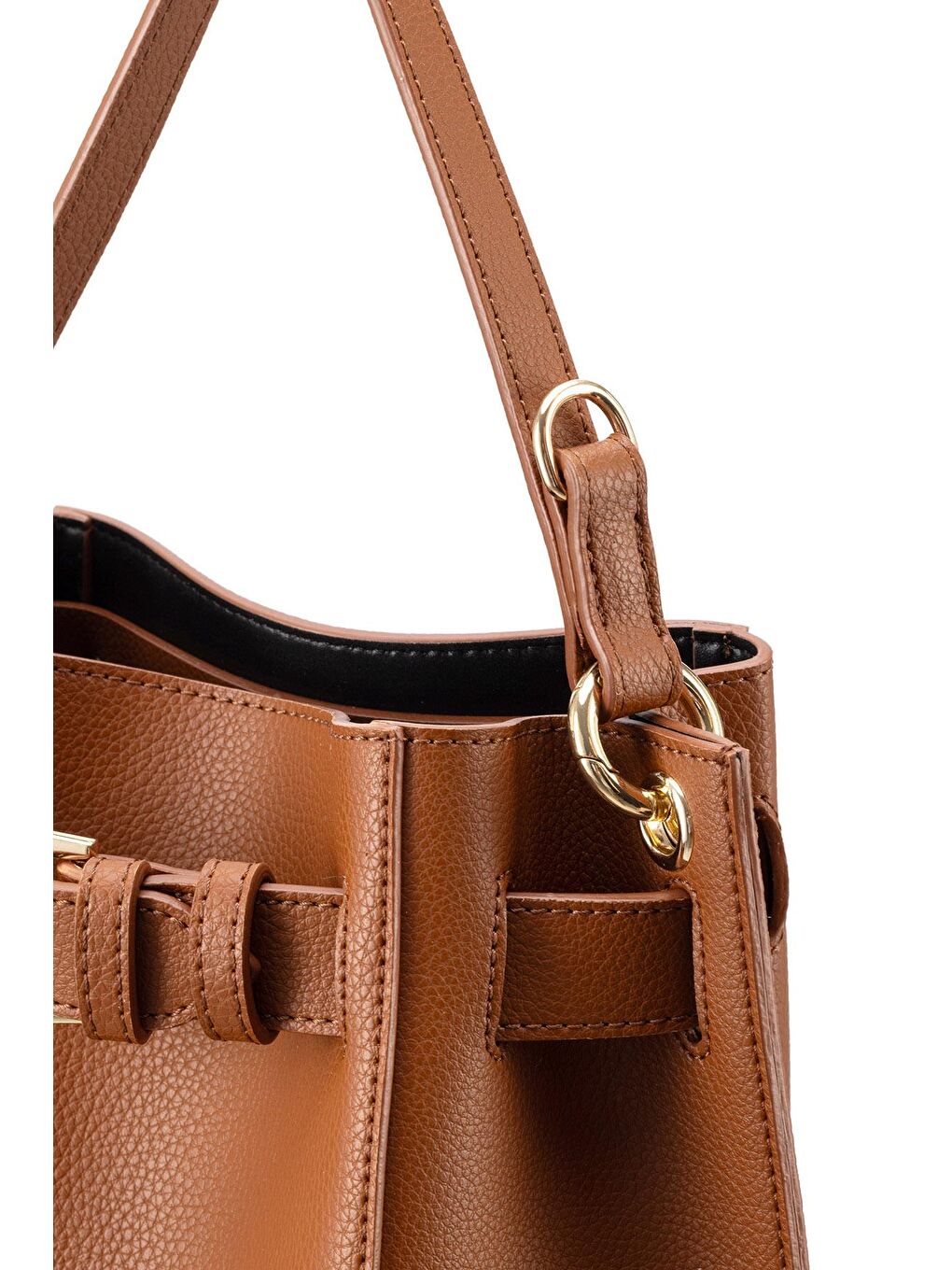 Kahverengi Elvira Omuz Çantası Taba-7