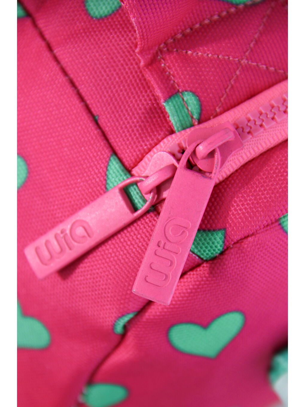 Kids Kalp Desenli Kız Çocuk Beslenme Çantası-3