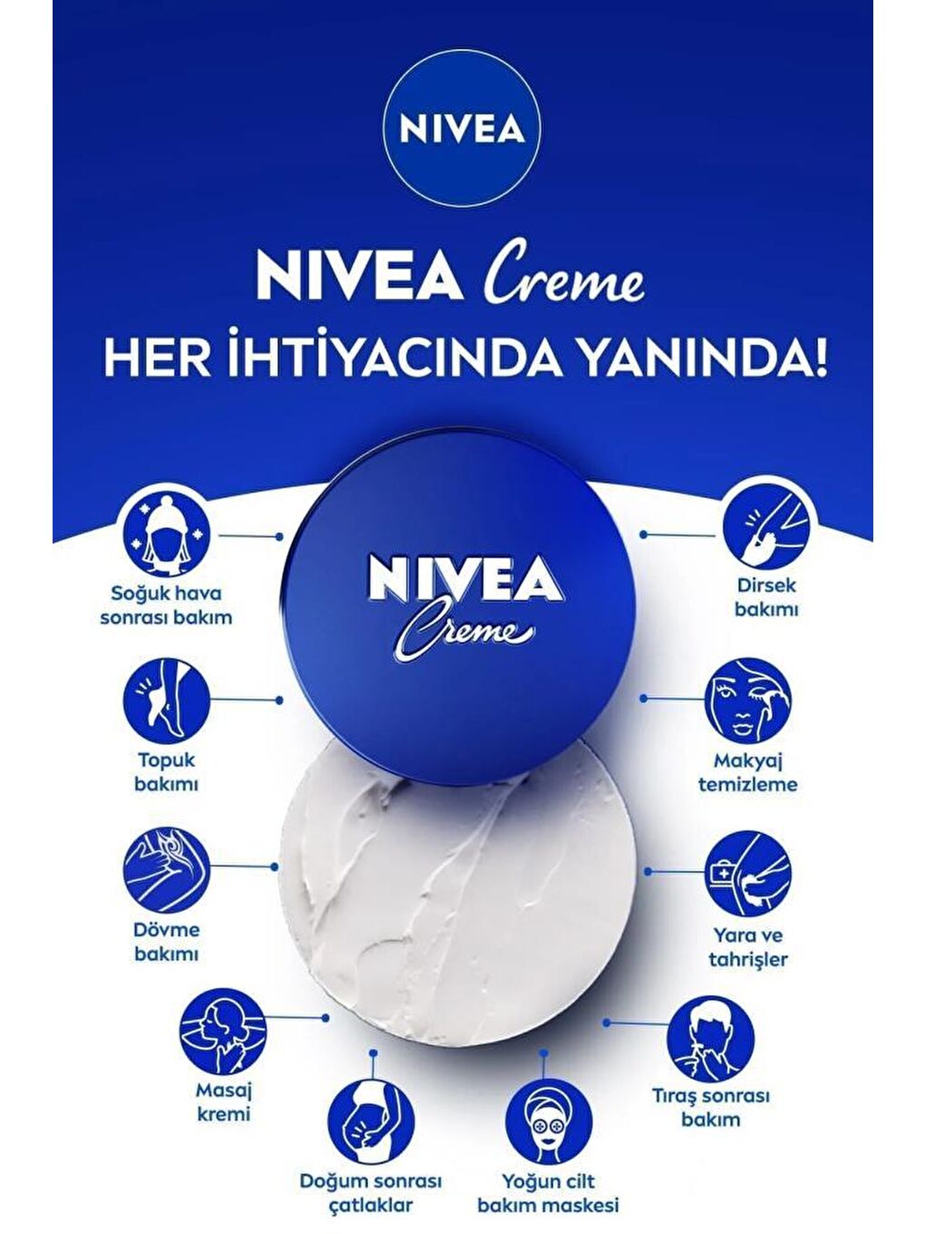 NIVEA Yoğun Nemlendirici El Kremi x3 75 ml - 1