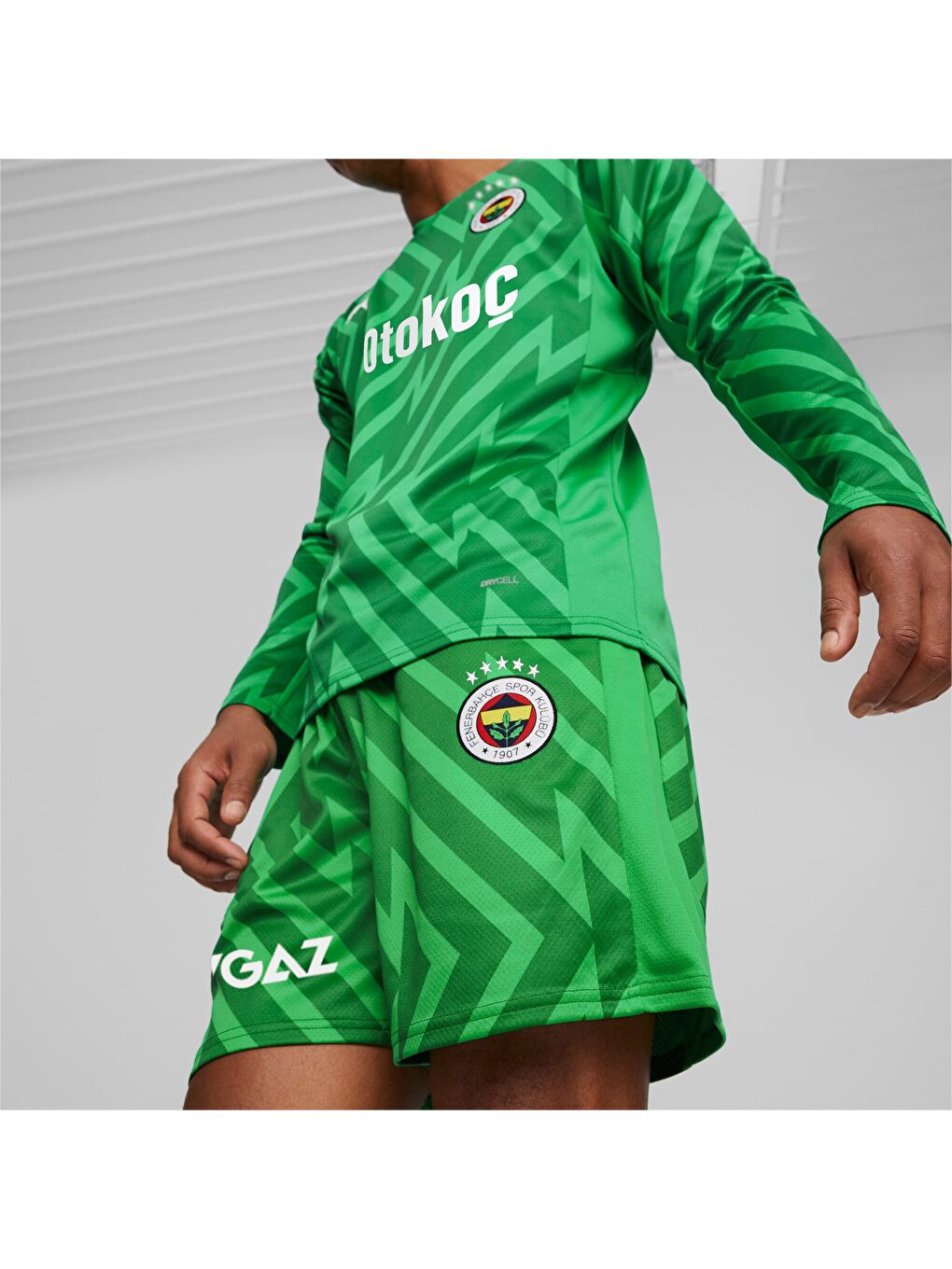 Yeşil Fenerbahçe S.K. Erkek Kaleci Şort-3