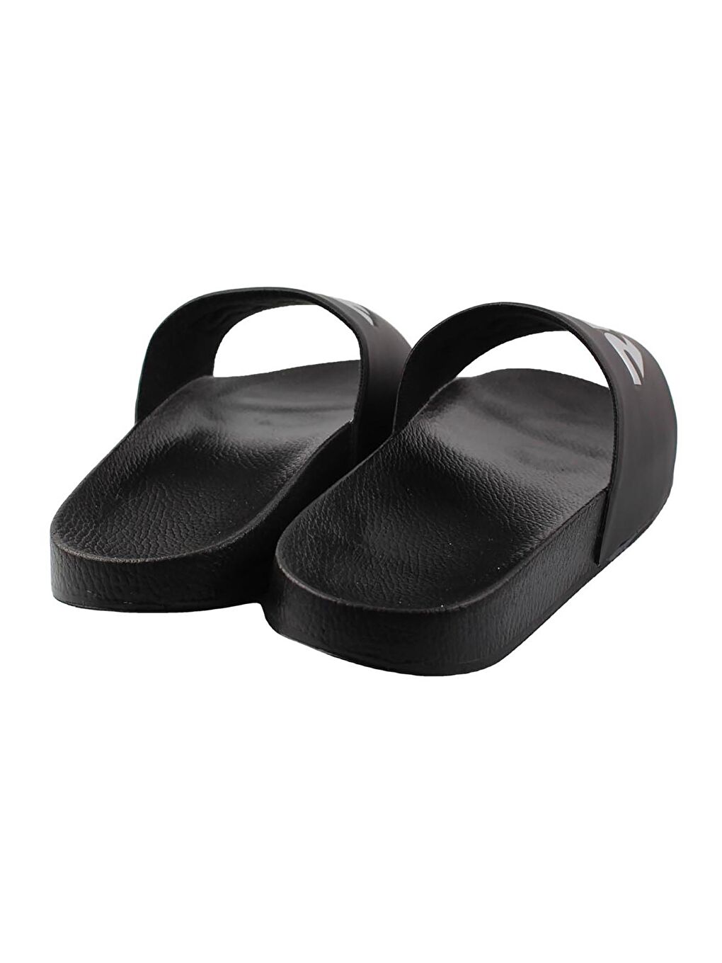 Siyah Yazlık Baskılı Erkek Terlik-2