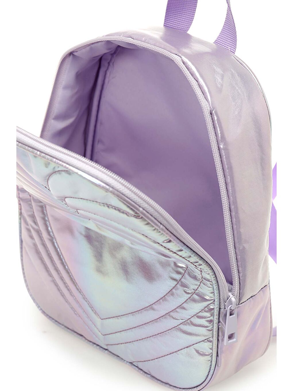Gri SWEET HEART BPCK 5PR Gümüş Kız Çocuk Sırt Çantası-3
