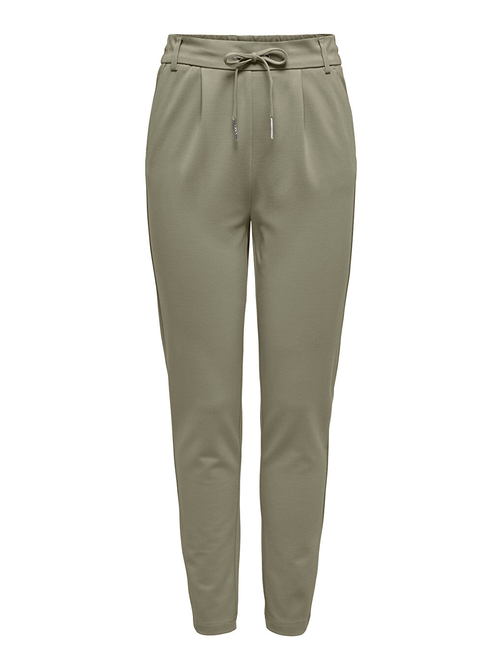 Haki Normal Bel Regular Fit Dar Paça Onlpoptrash Kadın Pantolon 15115847-2