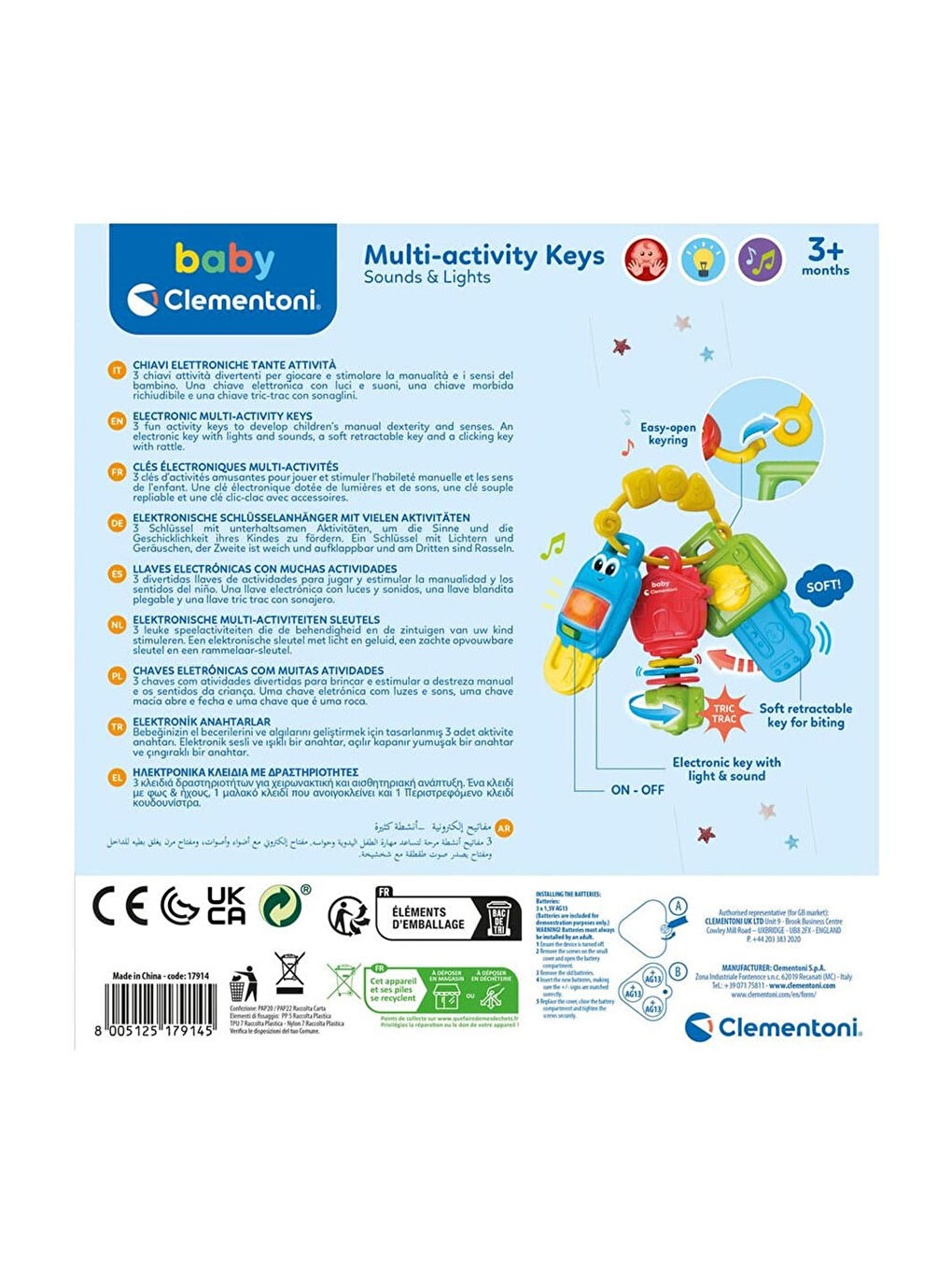 Baby Elektronik Anahtarlar 17914-3