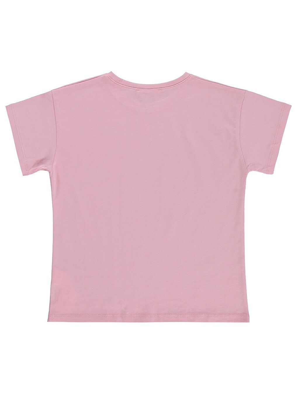 Girls 10-13 Yaş Tişört - Pembe-1