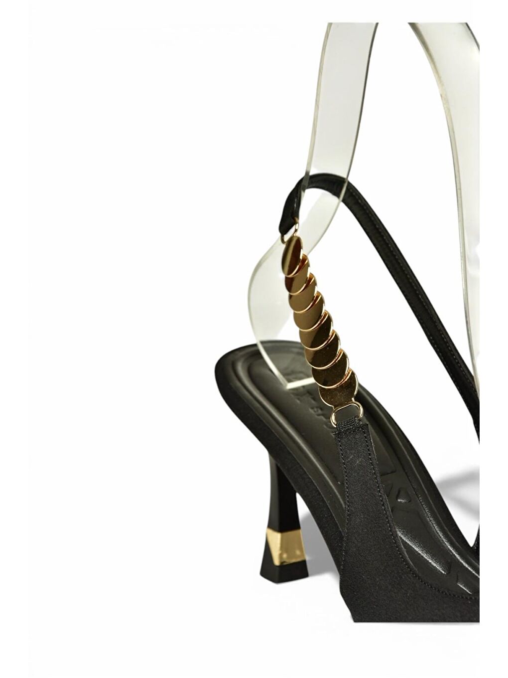 Siyah Kadın Topuklu Ayakkabı Y308203204-7