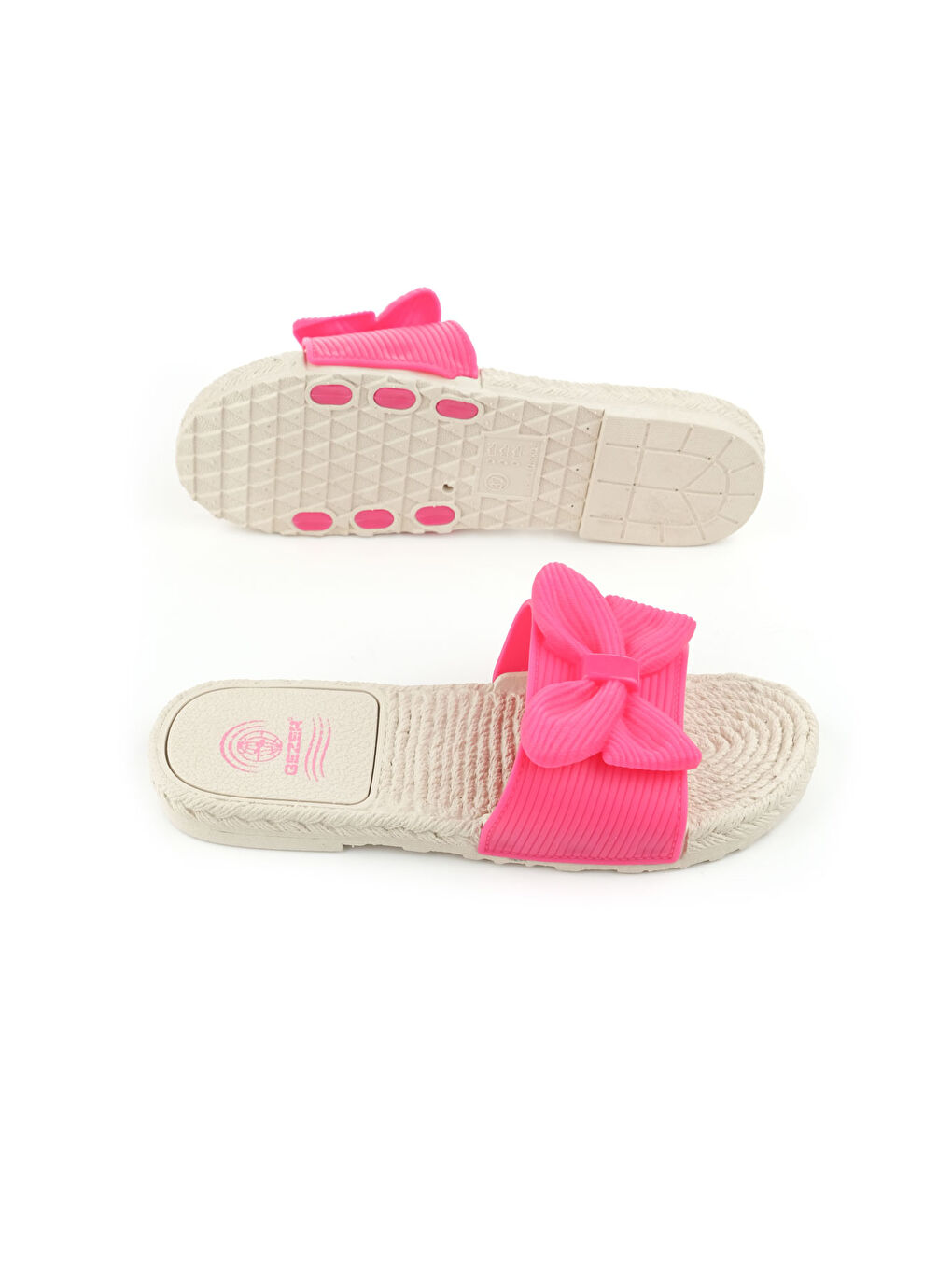 Fuşya Yazlık Islak Zemine Uygun Kadın Terlik-4