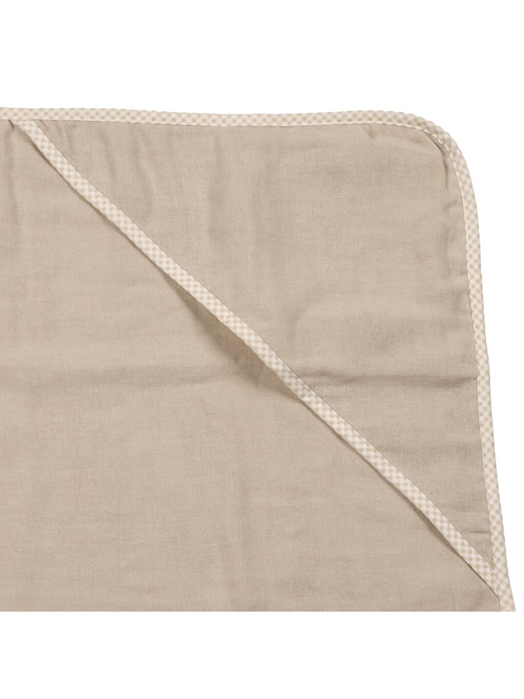 Bej Bebek Müslin %100 Pamuk Havlu Kundak 80x80cm Renk Seçenekli-3