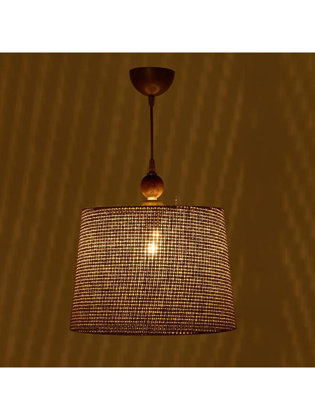 Lighting Fiona Sarkıt - Kahverengi - 35 cm-2