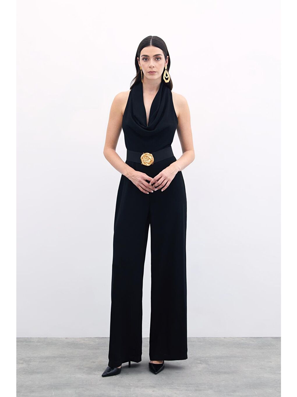 Degaje Yaka Tulum - Siyah-1