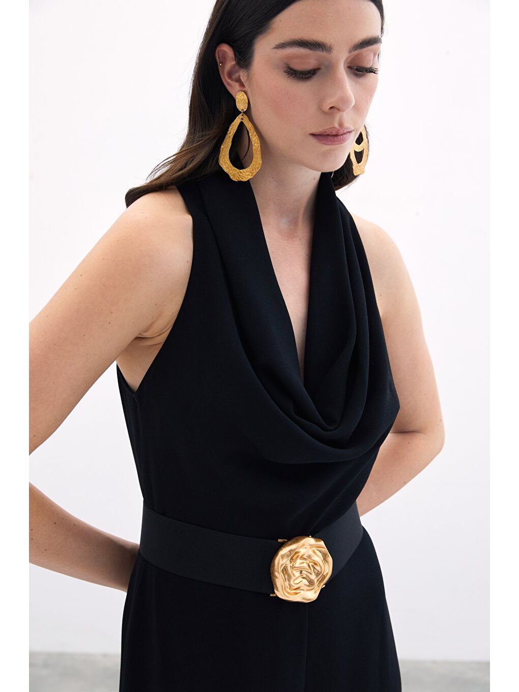 Degaje Yaka Tulum - Siyah-3