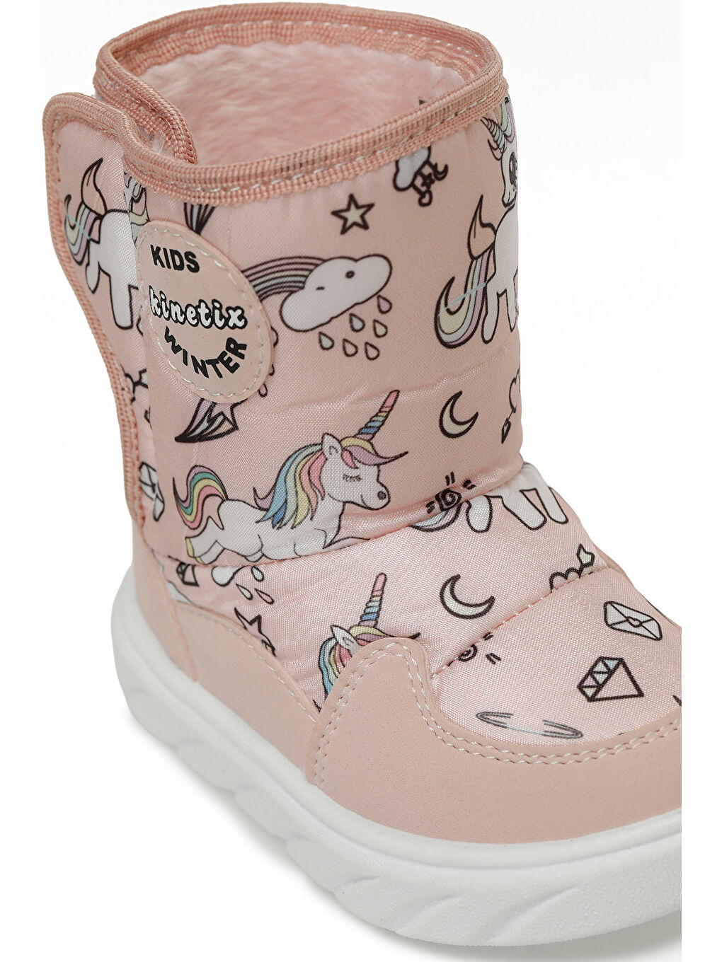KEETY B 5PR Pembe Kız Çocuk Kar Botu-6